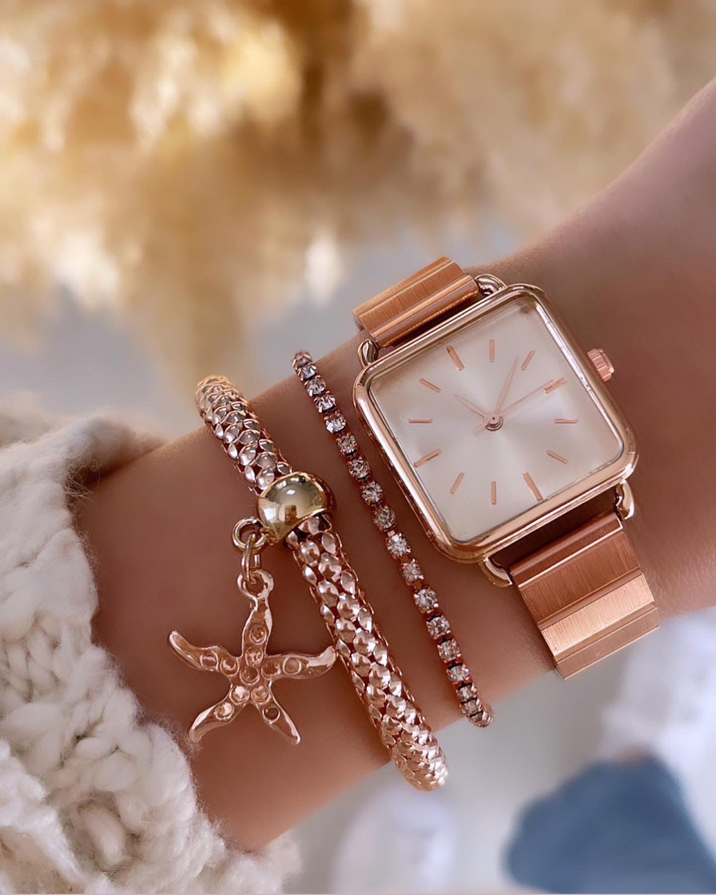 Rose Gold İthal Kadın Saati