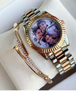 Rose Gümüş Metal Kordon Tek Saat